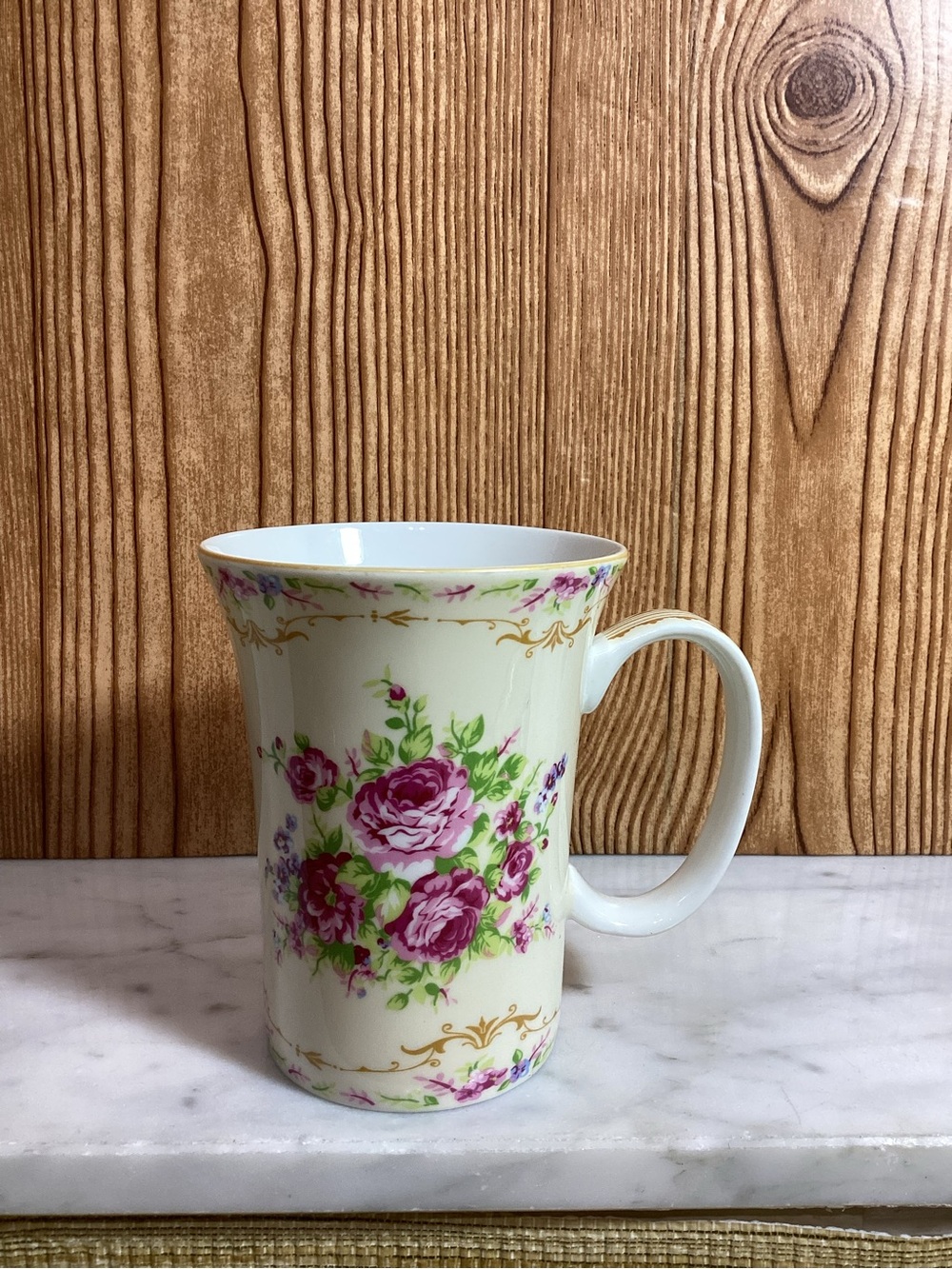 Gracie Bone China Floral Rose Print